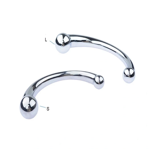 Double Elegant 5858 Hook Ended Anal Stainless Steel 1021